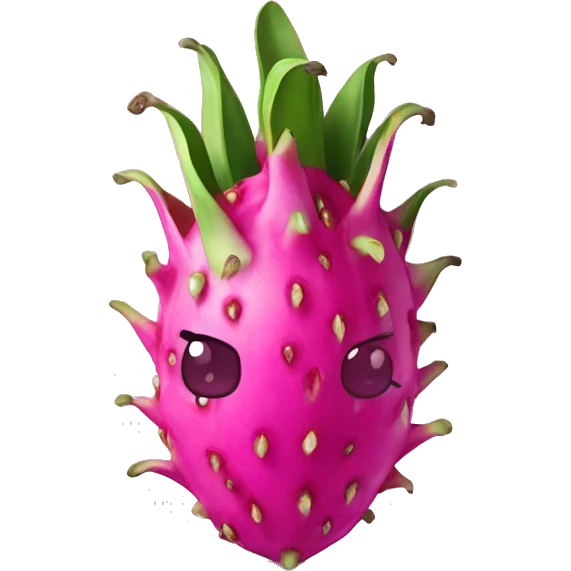 Pastel dragonfruit emoji