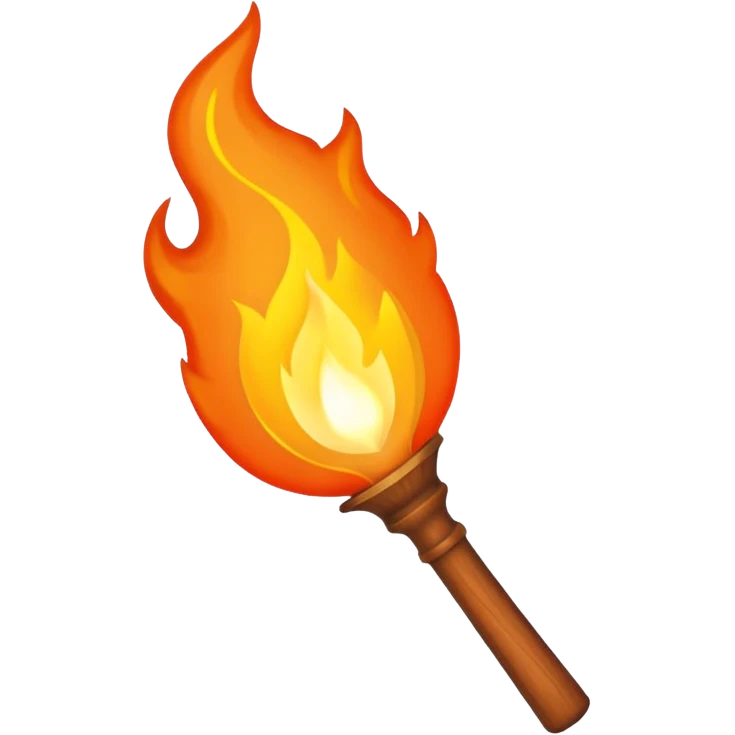 Flame Torch emoji