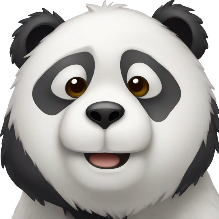 A panda in the same form as this bear '🧸' emoji