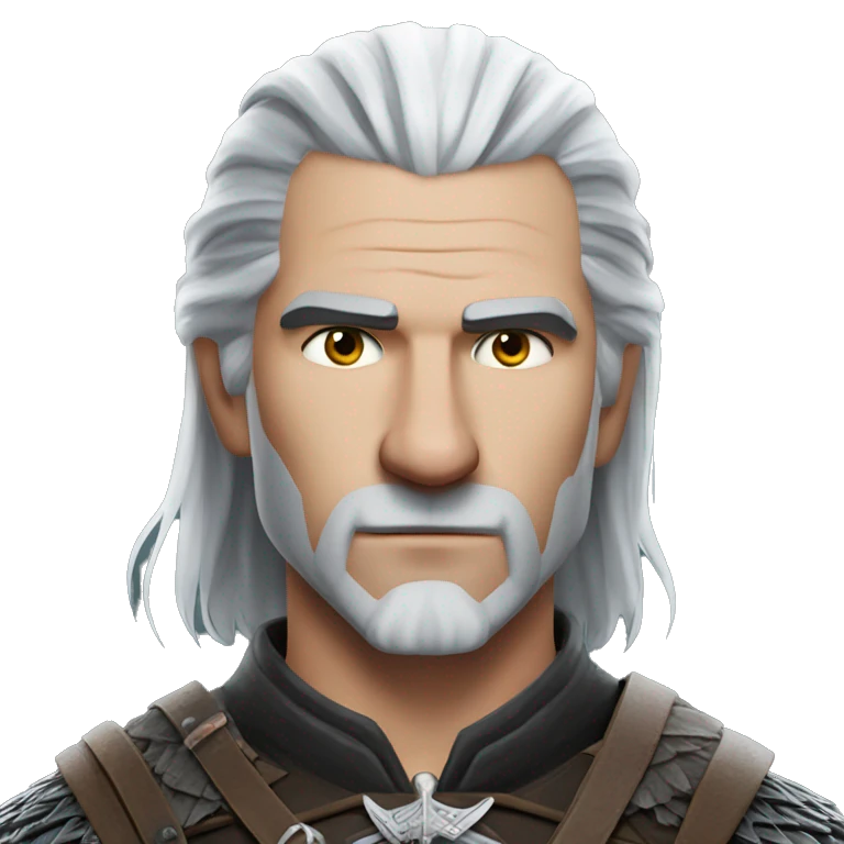 Geralt of Rivia emoji