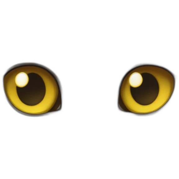 A british shorthair cat in schildpatt with white bless and with yellow eyes emoji