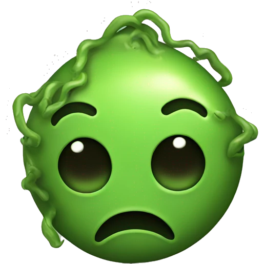 cute toxic waste emoji emoji