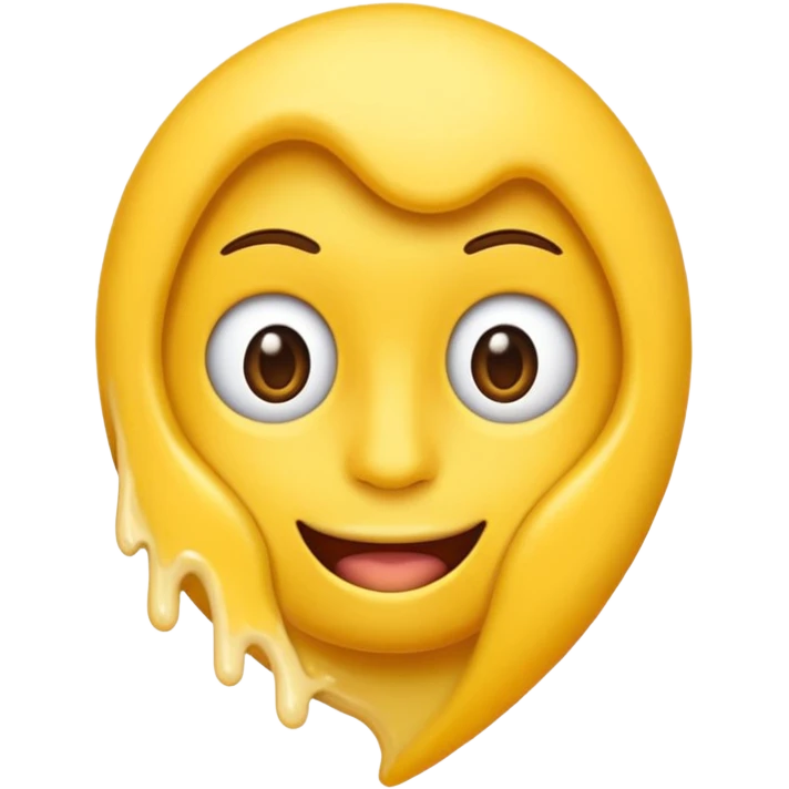 Um emoji amarelo com o dedo dentro da boca emoji