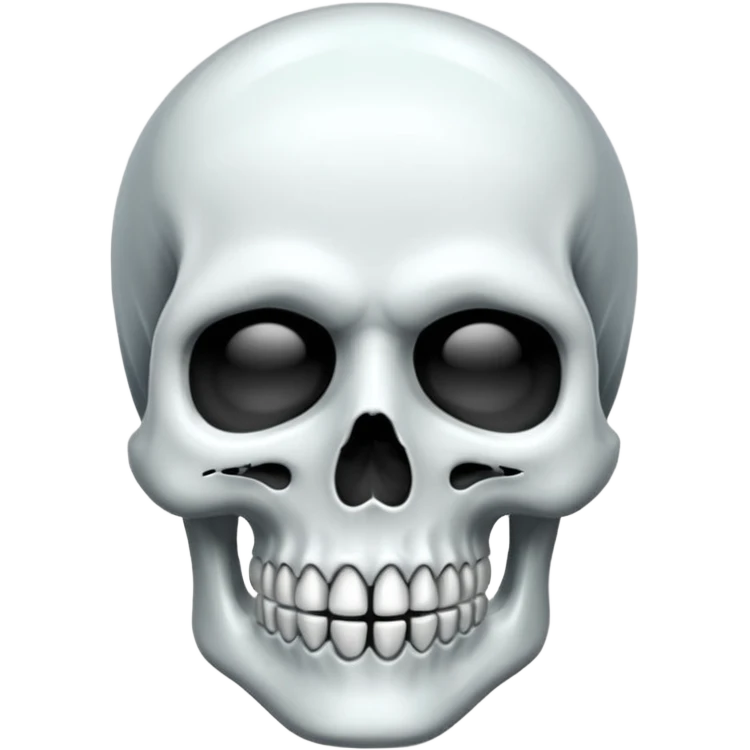 Caveira de cristal emoji
