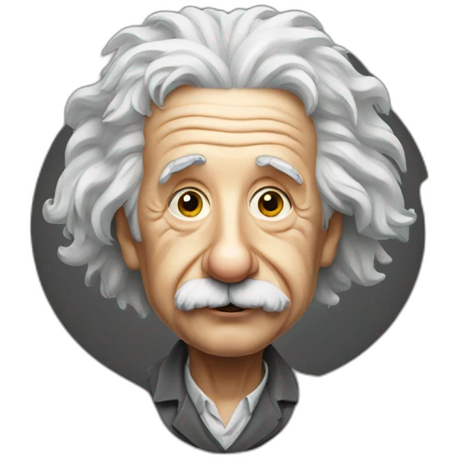Albert Einstein emoji