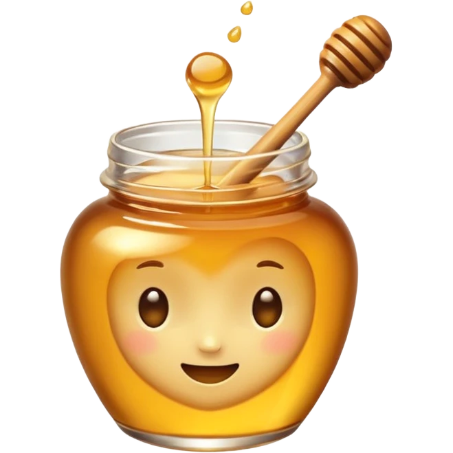 a honey dmoji emoji