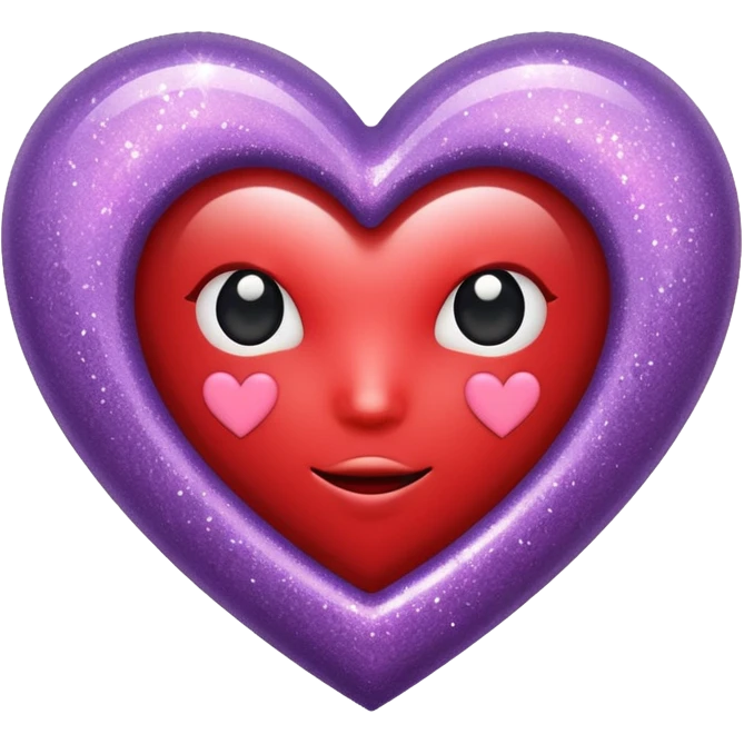 heart glitter emoji