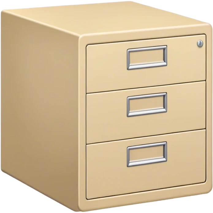 beige filing cabinet emoji