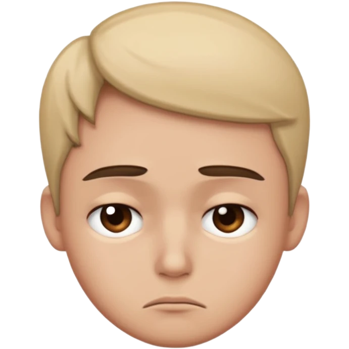 Sad side eye  emoji