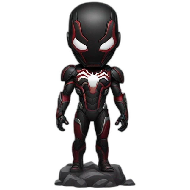 Venom Symbiotic ironman emoji