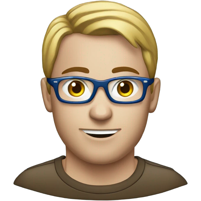A blue bmw e60 emoji