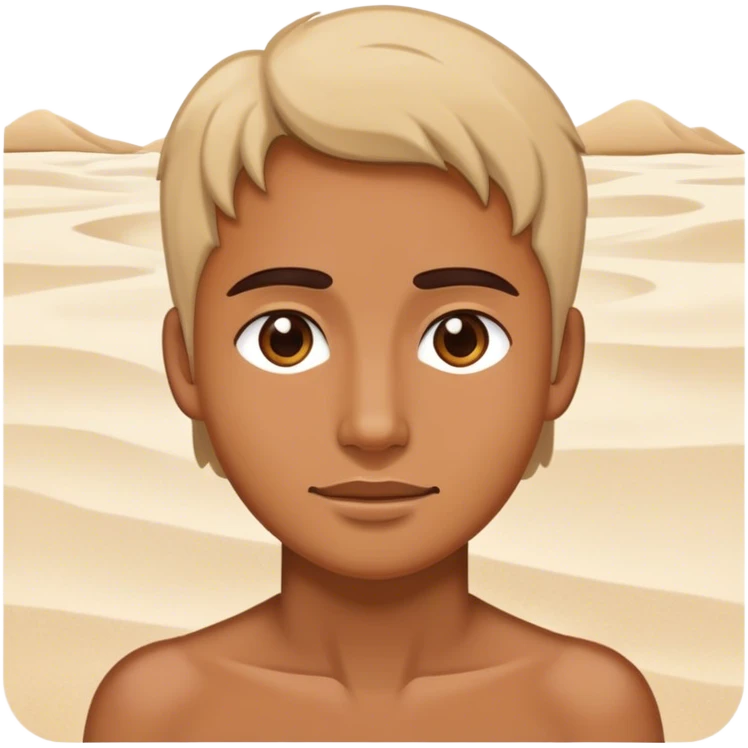 White sandi emoji