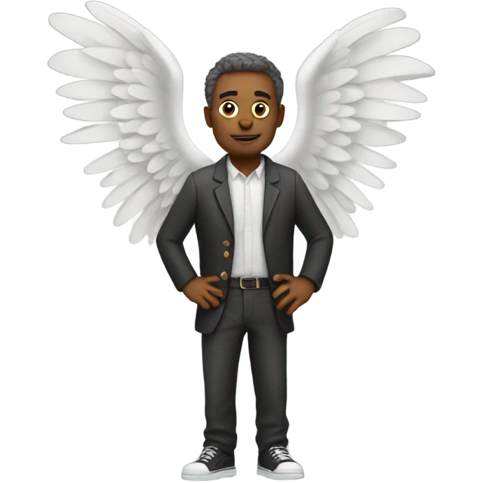 Man with wings  emoji