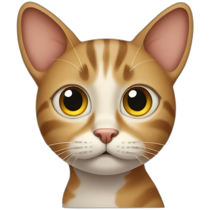 confused cat face emoji