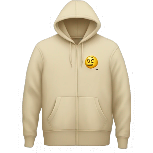 beige nike hoodie no person emoji