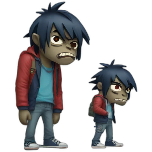 2-d-gorillaz emoji
