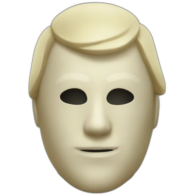 latex mask emoji