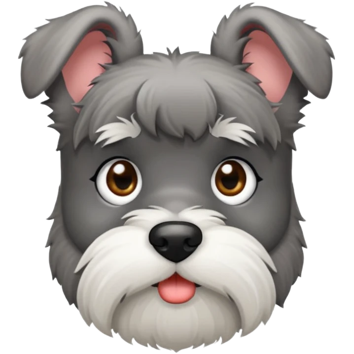 mini schnauzer emoji emoji