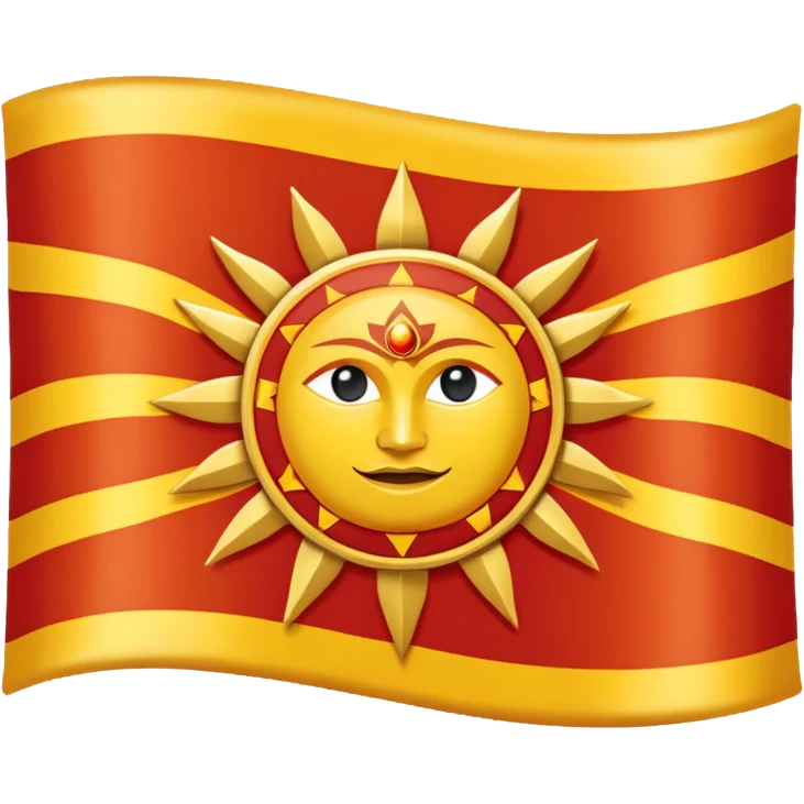 macedonian kutlesh sun flag emoji