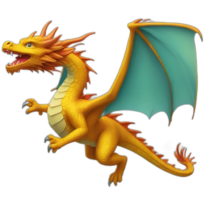 flying-dragon-aerial-view emoji