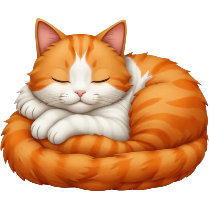Cat sleep emoji