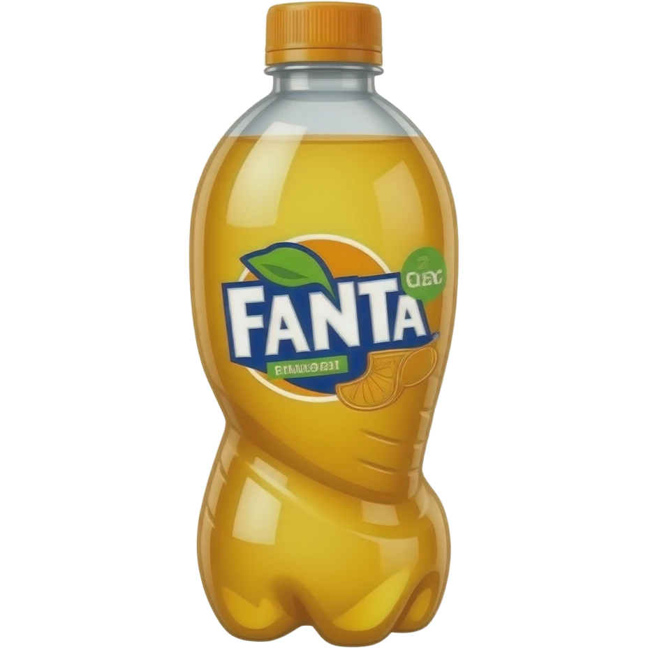 Fanta bottle emoji