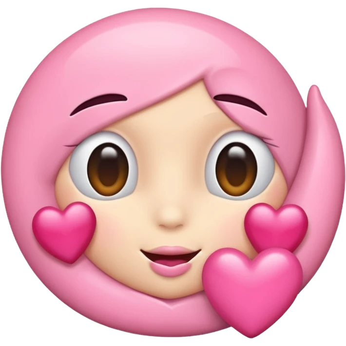 Bisous peche emoji