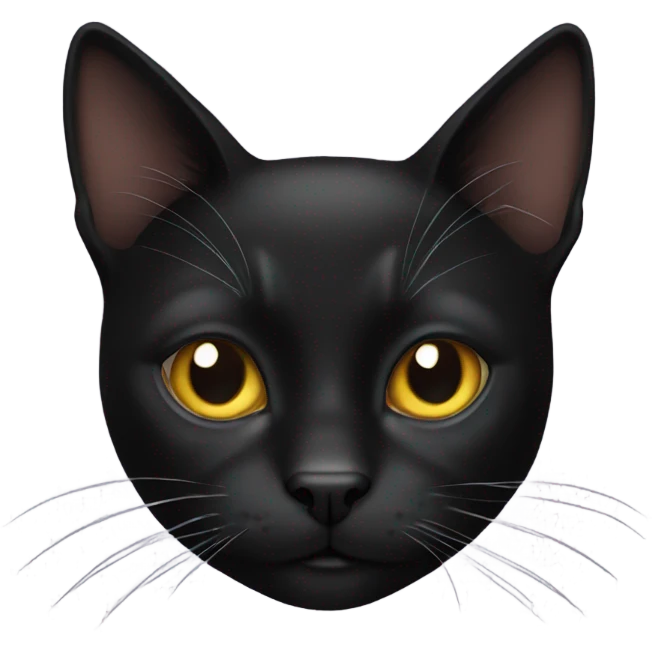 Black cat emoji