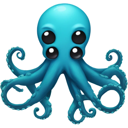 Octopus with panda ears emoji