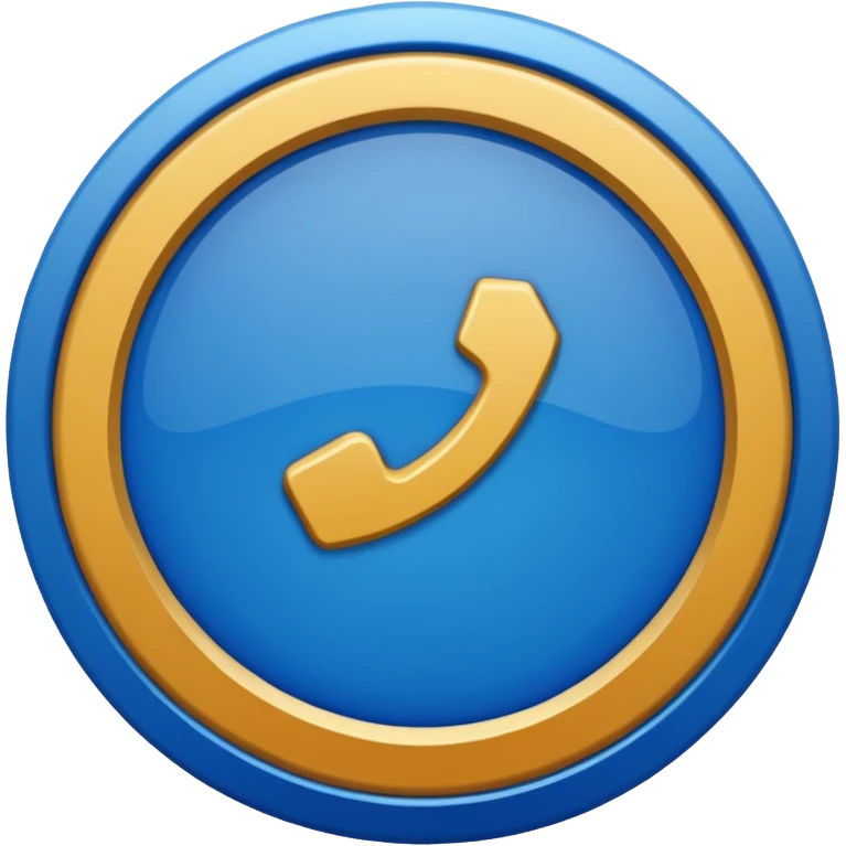Blue Authentication Mark emoji