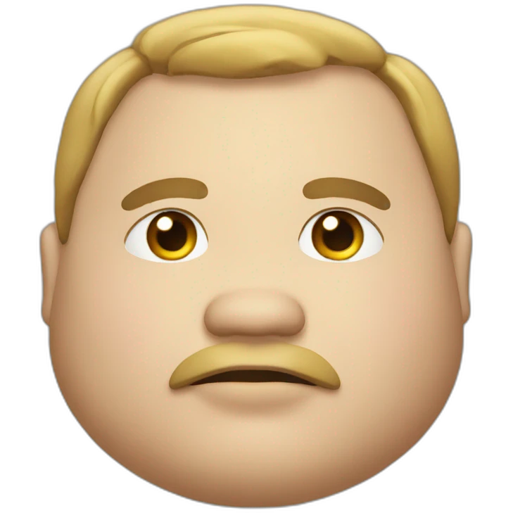 fat man emoji