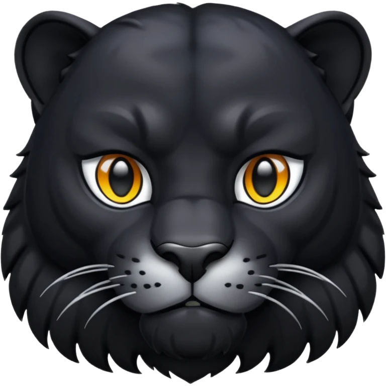 Panther noir  emoji