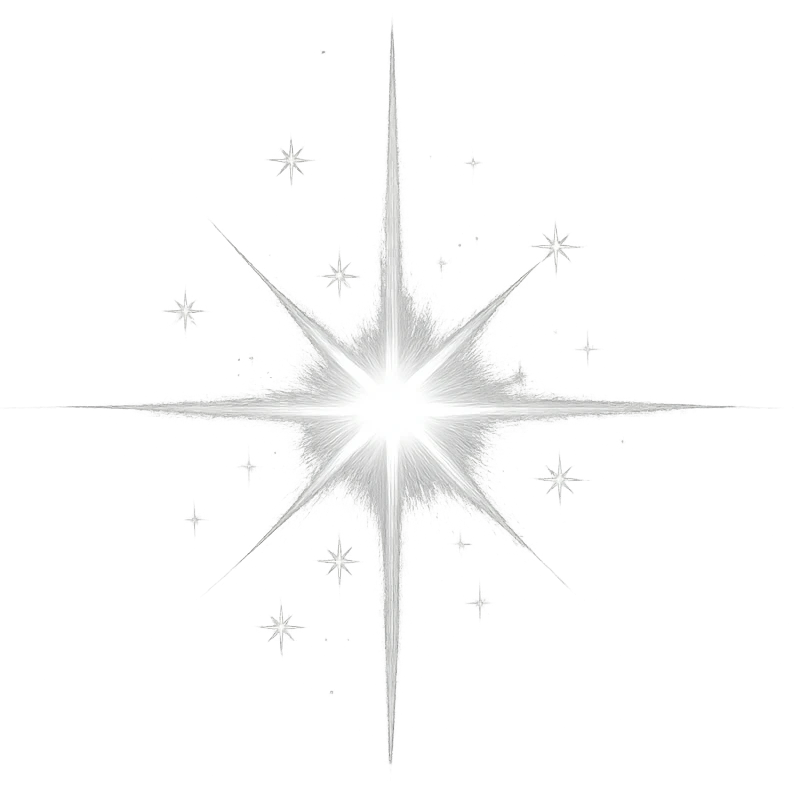 sparkly white star emoji