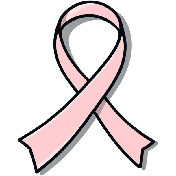 Cancer ribbons emoji