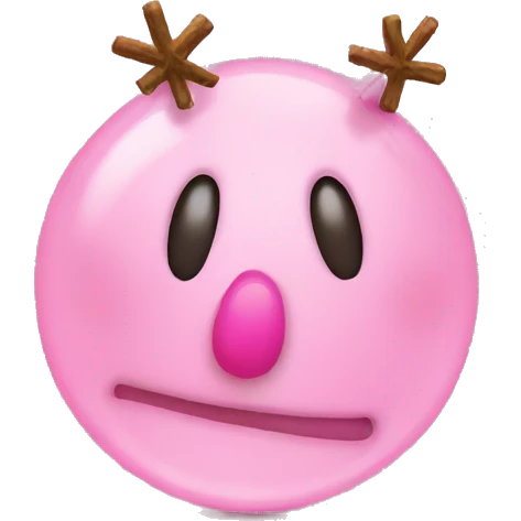 Pink Christmas  emoji