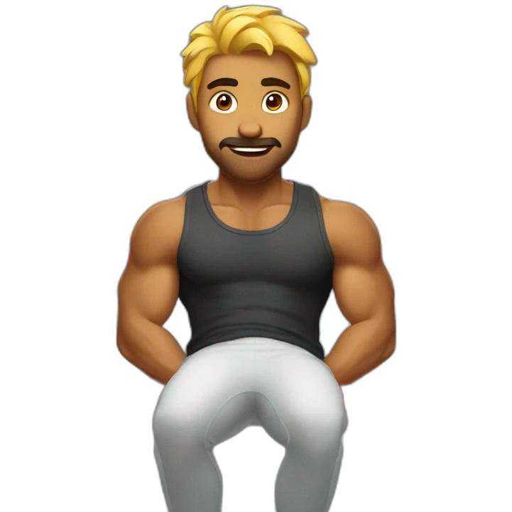 vijay in gym emoji