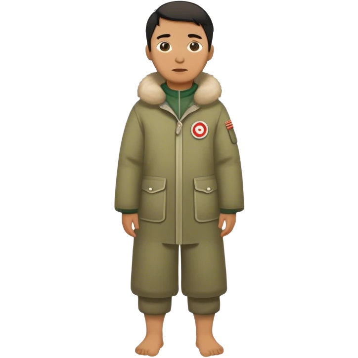greenland citizen standing full length emoji