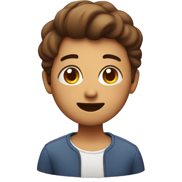emoji with face and heart emoji