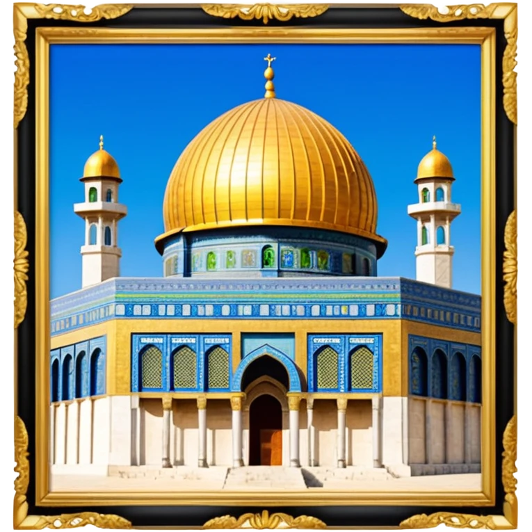 Dome of the rock, Palestine emoji
