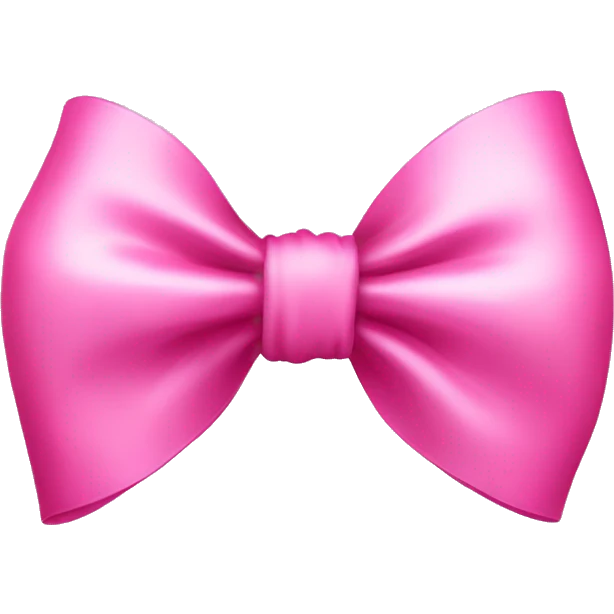 pink coquette bow emoji