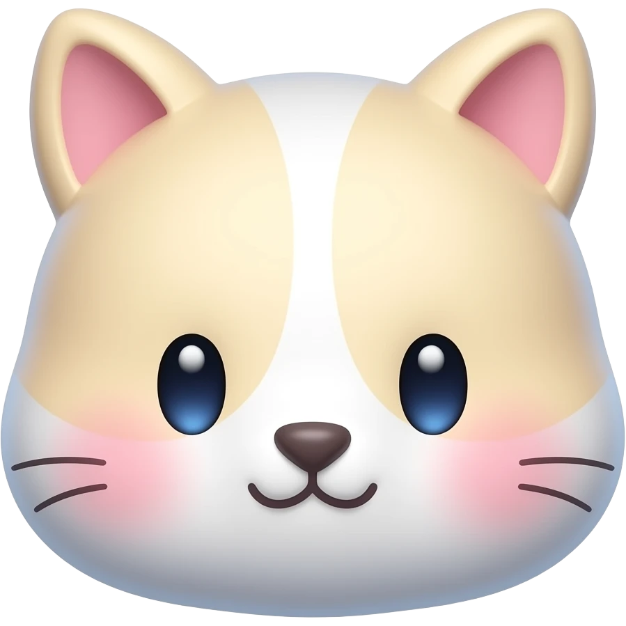 Рука - Нарисованный милый Стикер-дизайн, пастельные цвета, круглые формы, стиль кваваи emoji