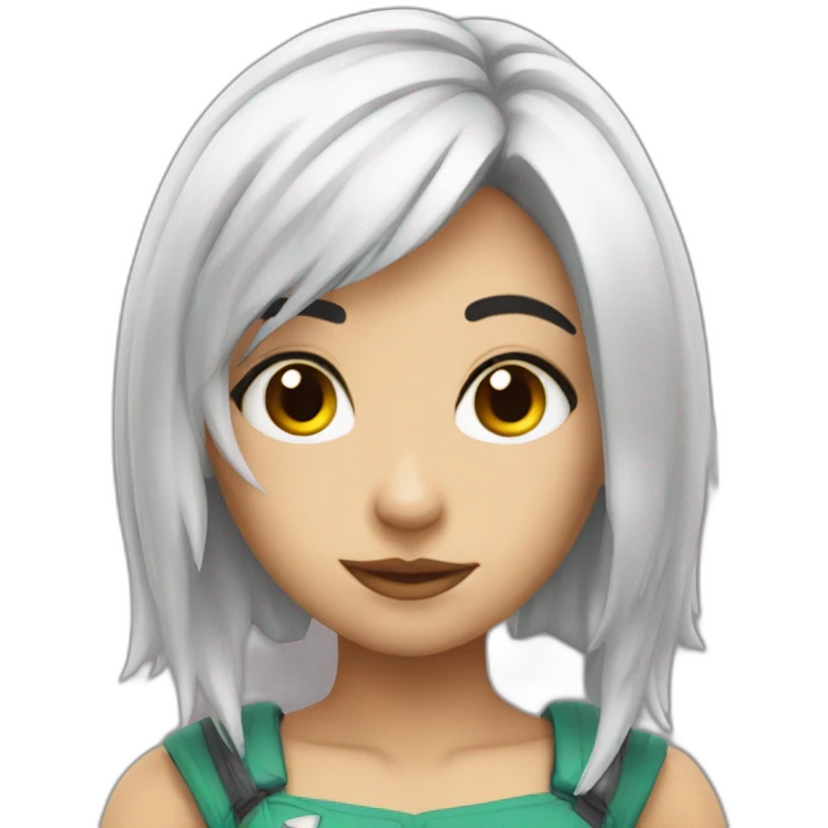 Cosplay girl emoji