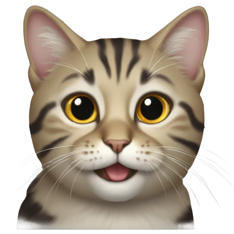 Cat using Omni instinct  emoji