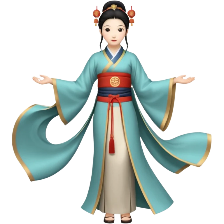 年轻女糕点师——单马尾，围裙，戴着白帽子，拿着裱花袋 emoji