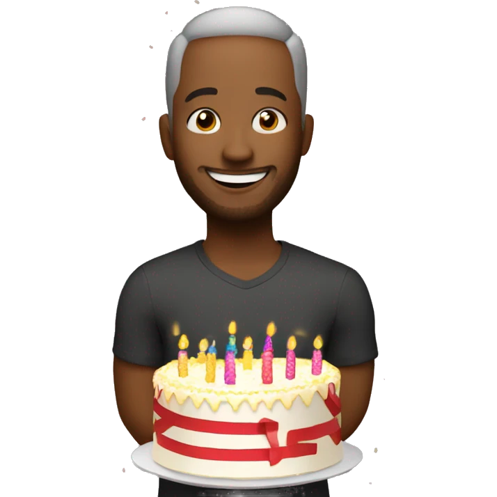Happy birthday Wade emoji