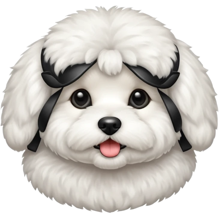 Собака Бішон-Фрізе emoji