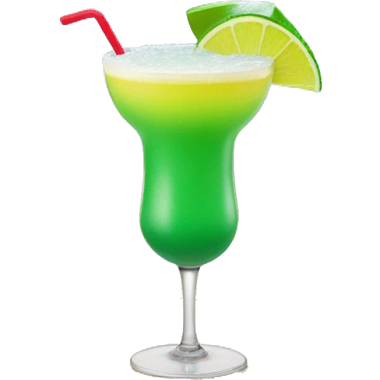 Daiquiri on the beach  emoji