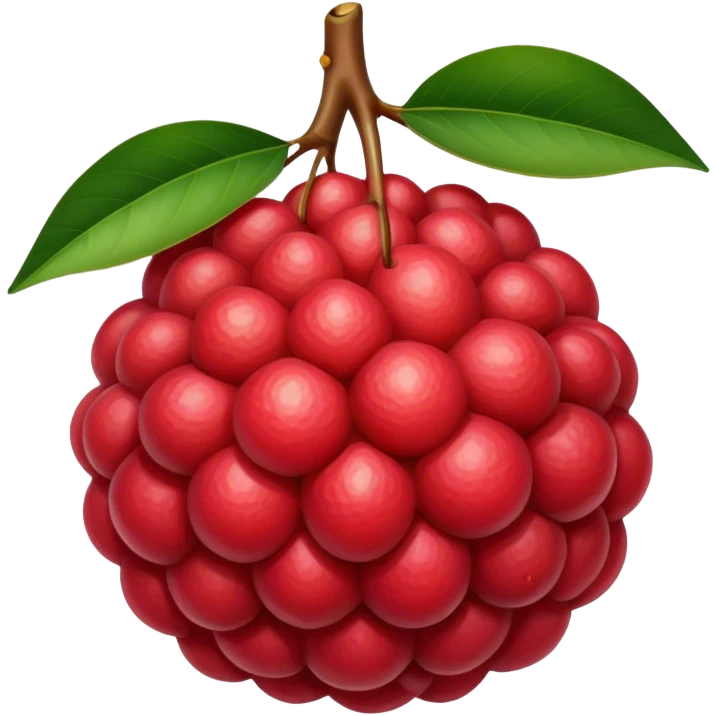 Litchi emoji