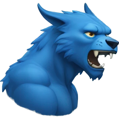blue beast emoji