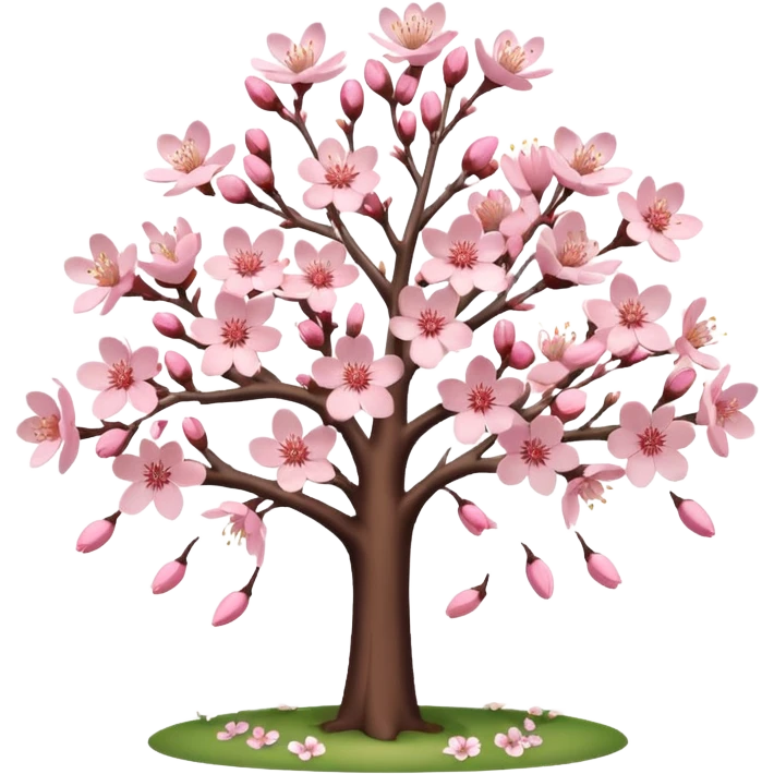cherry blossom tree emoji
